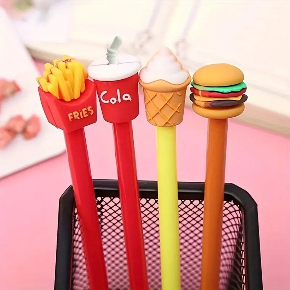 4 Foodie Gel Pens (NWT) - Picture 3 of 4